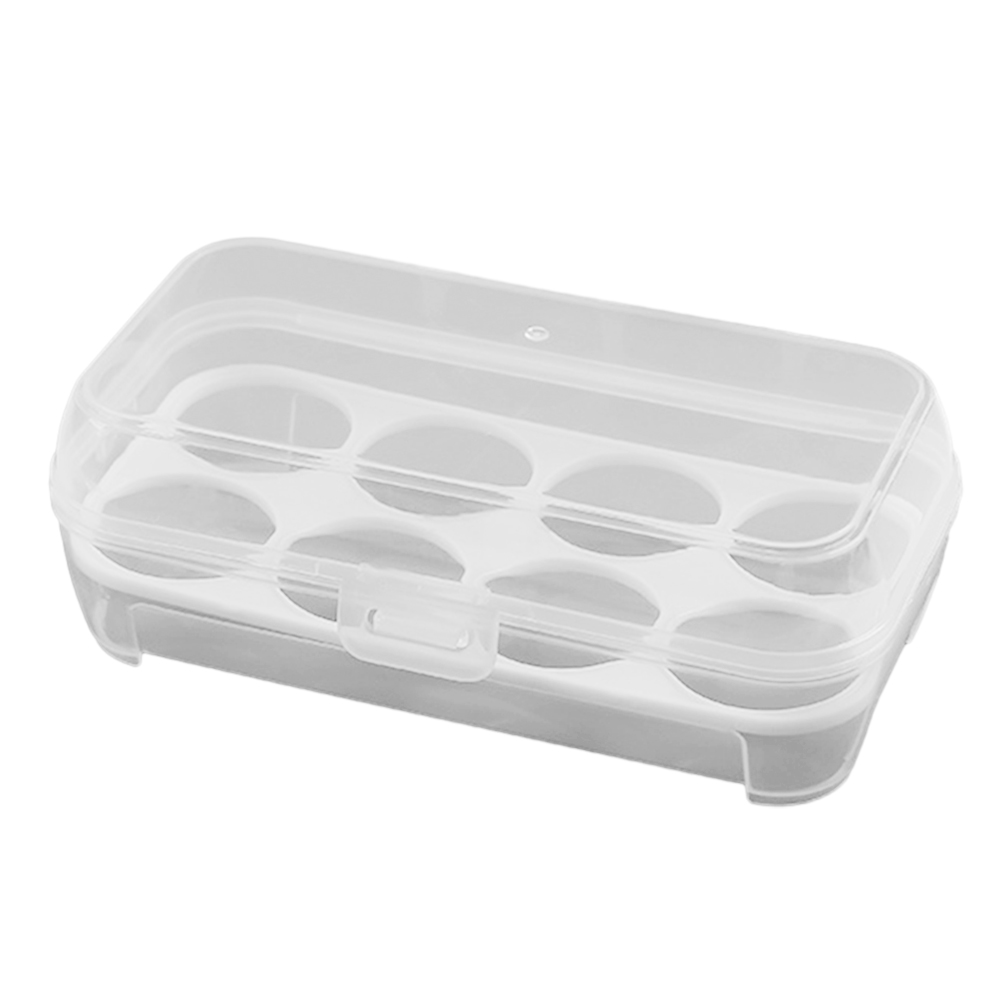 thumbnail image 2 of Caja para huevos soporte a prueba de golpes contenedor de cocina equipo de Camping (8 rejillas), 2 of 3