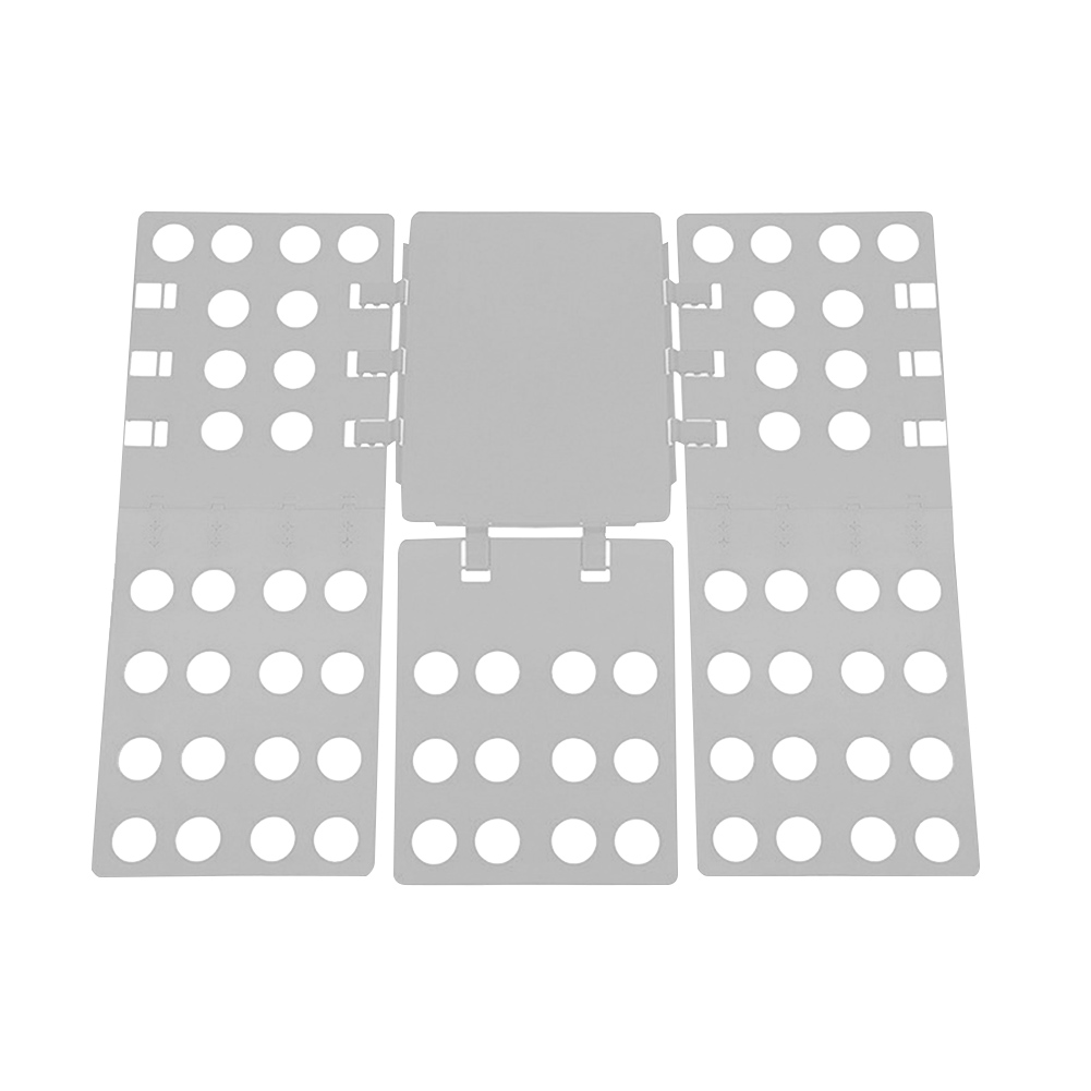 thumbnail image 2 of Tablero plegable Soporte de ropa de plástico Organzier Herramientas de almacenamiento de ropa Gris, 2 of 2