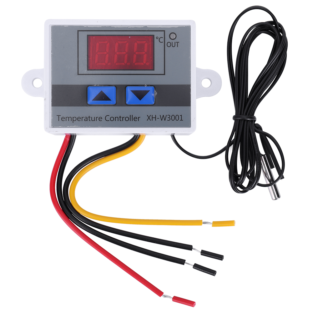 thumbnail image 2 of Controlador de temperatura XH-W3001 Interruptor de control del termostato (110V-220V 1500W), 2 of 4