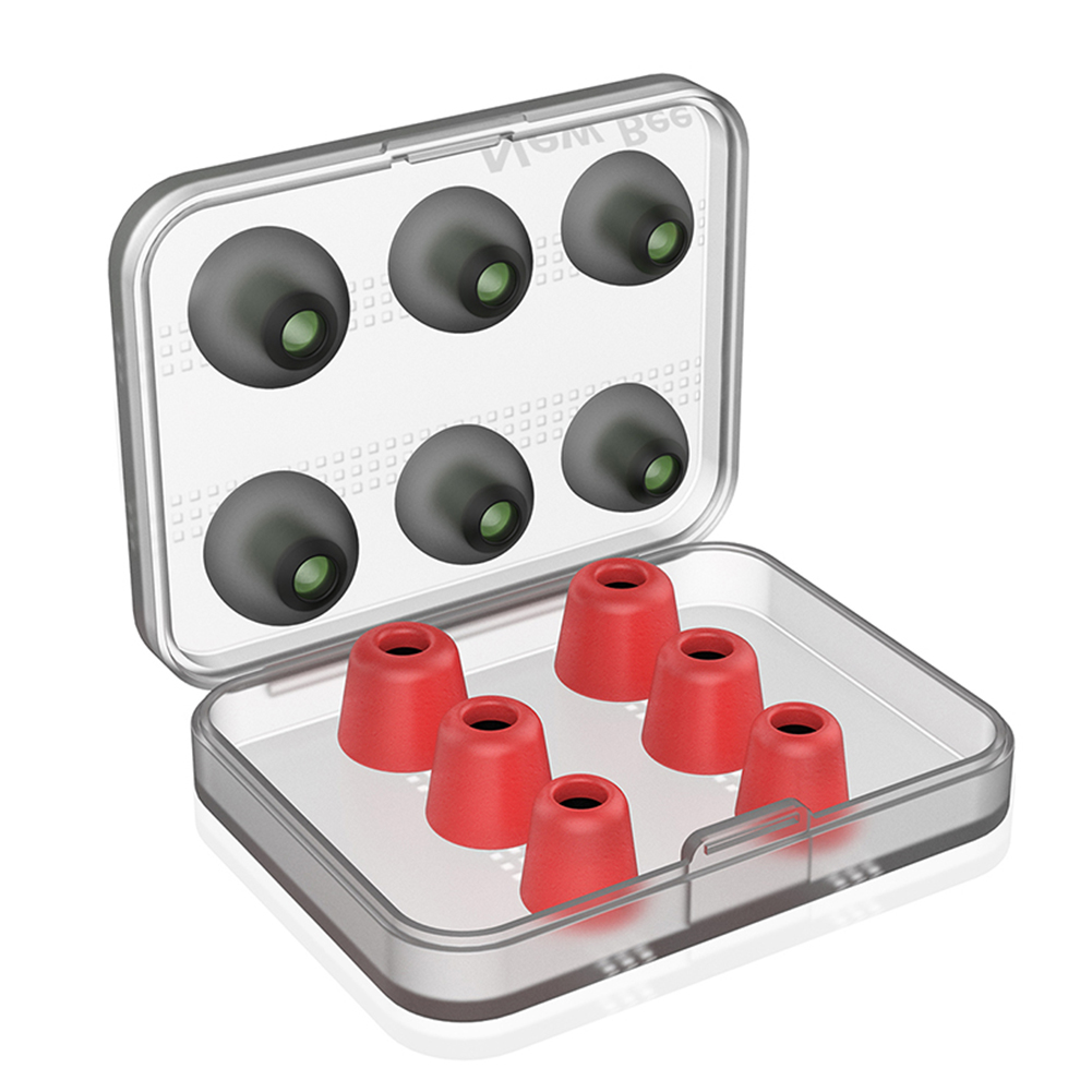thumbnail image 2 of Comply Foam Tips Fundas para auriculares compactas y livianas para audífonos (mezcla) Rojo, 2 of 4