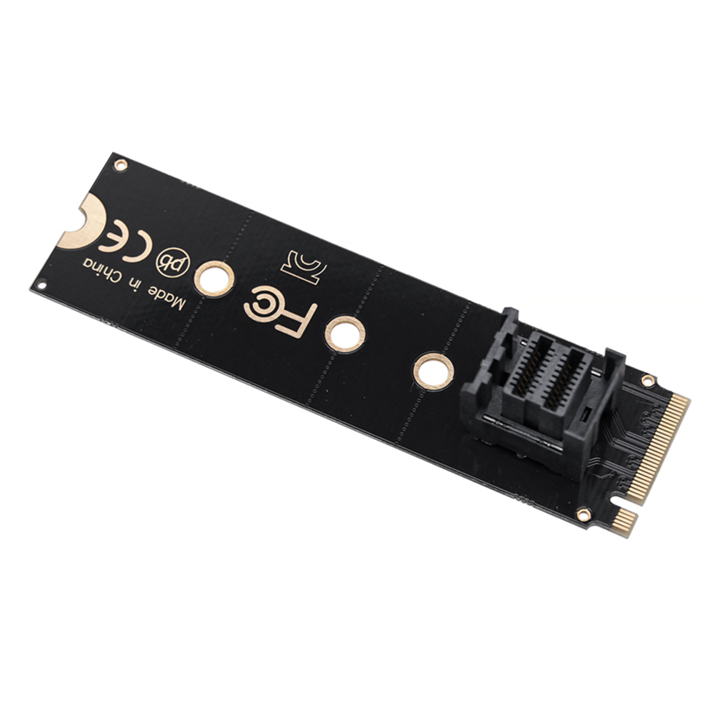 thumbnail image 3 of Tarjeta M.2 NVME a U.2 Convertidor Mkey PCIeX4 M.2 PCIe a SFF8643 (Vertical), 3 of 4