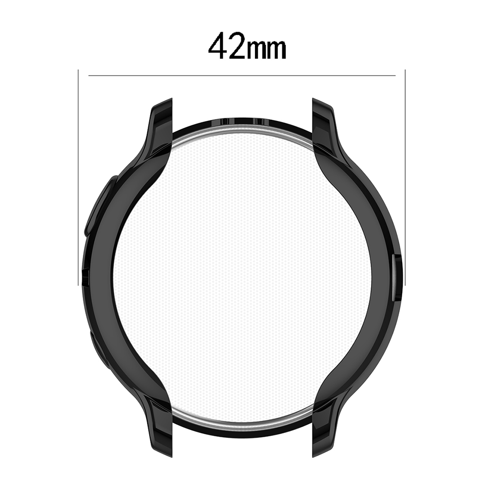 thumbnail image 2 of TPU Case Cover Shell for Galaxy Watch Active 2 40mm R830 (Black), 2 of 7