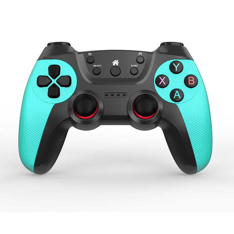 thumbnail image 2 of Controlador de juego 2.4G Gamepad Joystick inalámbrico Joypad (USB y tipo C) Retro verde verde, 2 of 3