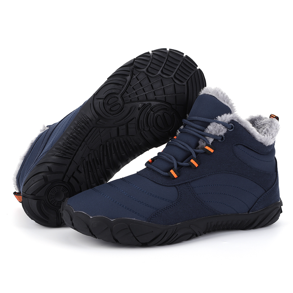 thumbnail image 3 of Botas de felpa de invierno Botas de combate del desierto antideslizantes impermeables para viajes escalada, 3 of 3