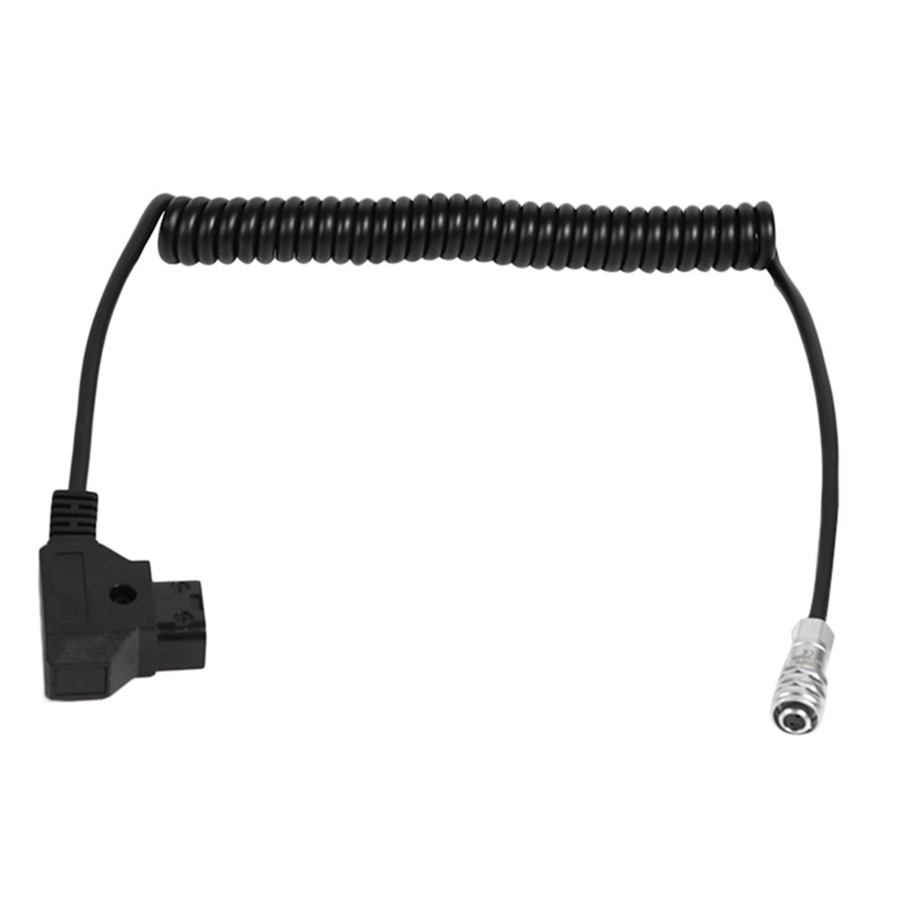thumbnail image 3 of Coiled Spiral Power Cable Dtap to Weip for BMPCC 4K Blackmagic Pocket Cinema Cam, 3 of 9