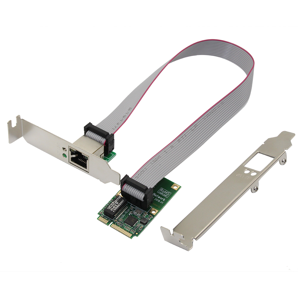 thumbnail image 4 of SSU LE8111-ME MINI PCI-E Gigabit Tarjeta de red con cable RJ45 Ethernet LAN Tarjeta PCI, 4 of 9