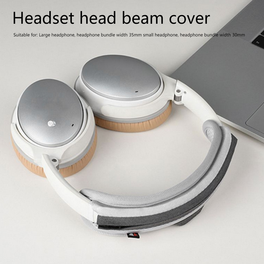thumbnail image 1 of Universal Headphones Headband Cover with Zipper Headband Cushion Pad Protector, 1 of 7