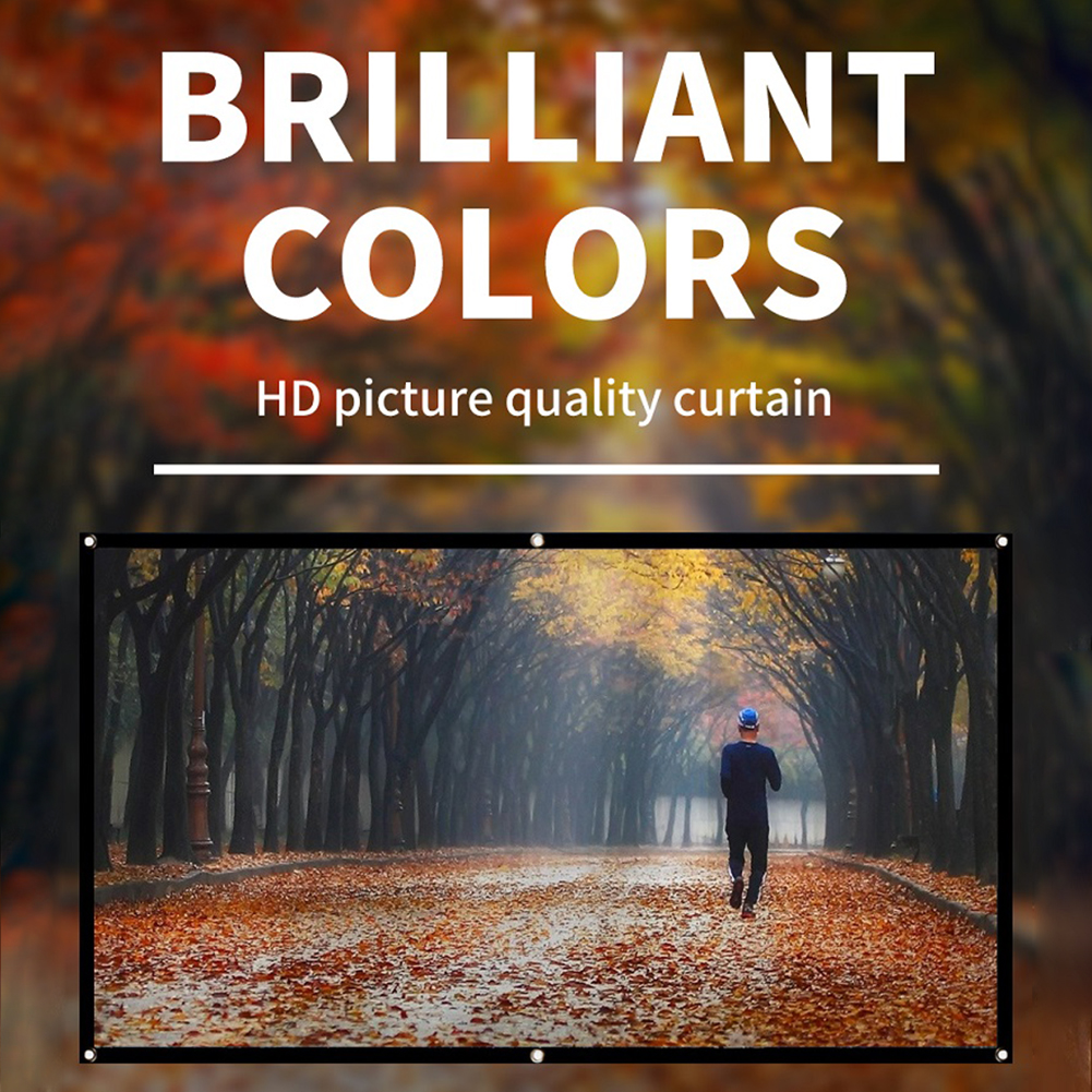 thumbnail image 4 of Curtain 60 72 84 100 120 150 inch Portable HD Display Screen for Home Outdoor, 4 of 9