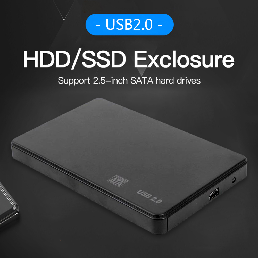 thumbnail image 4 of Hard Disk Adapter Enclosure Case for Laptop PC 2.5 inch SATA SSD HDD External, 4 of 7