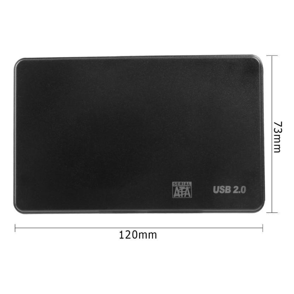 thumbnail image 2 of Hard Disk Adapter Enclosure Case for Laptop PC 2.5 inch SATA SSD HDD External, 2 of 7
