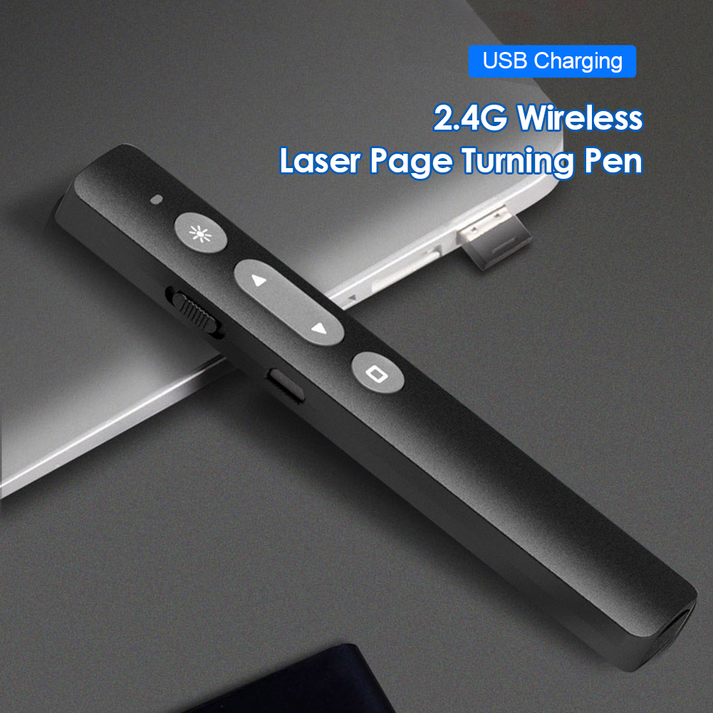 thumbnail image 4 of Flip Pen Red Light USB Rechargeable PPT Presentation Slide Remote Control, 4 of 8