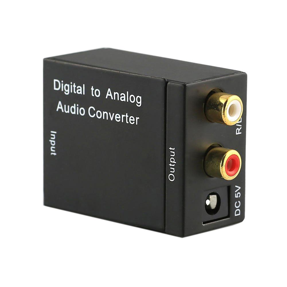 thumbnail image 5 of Adaptador convertidor de audio coaxial óptico digital Coaxial Toslink a RCA analógico L/R, 5 of 6