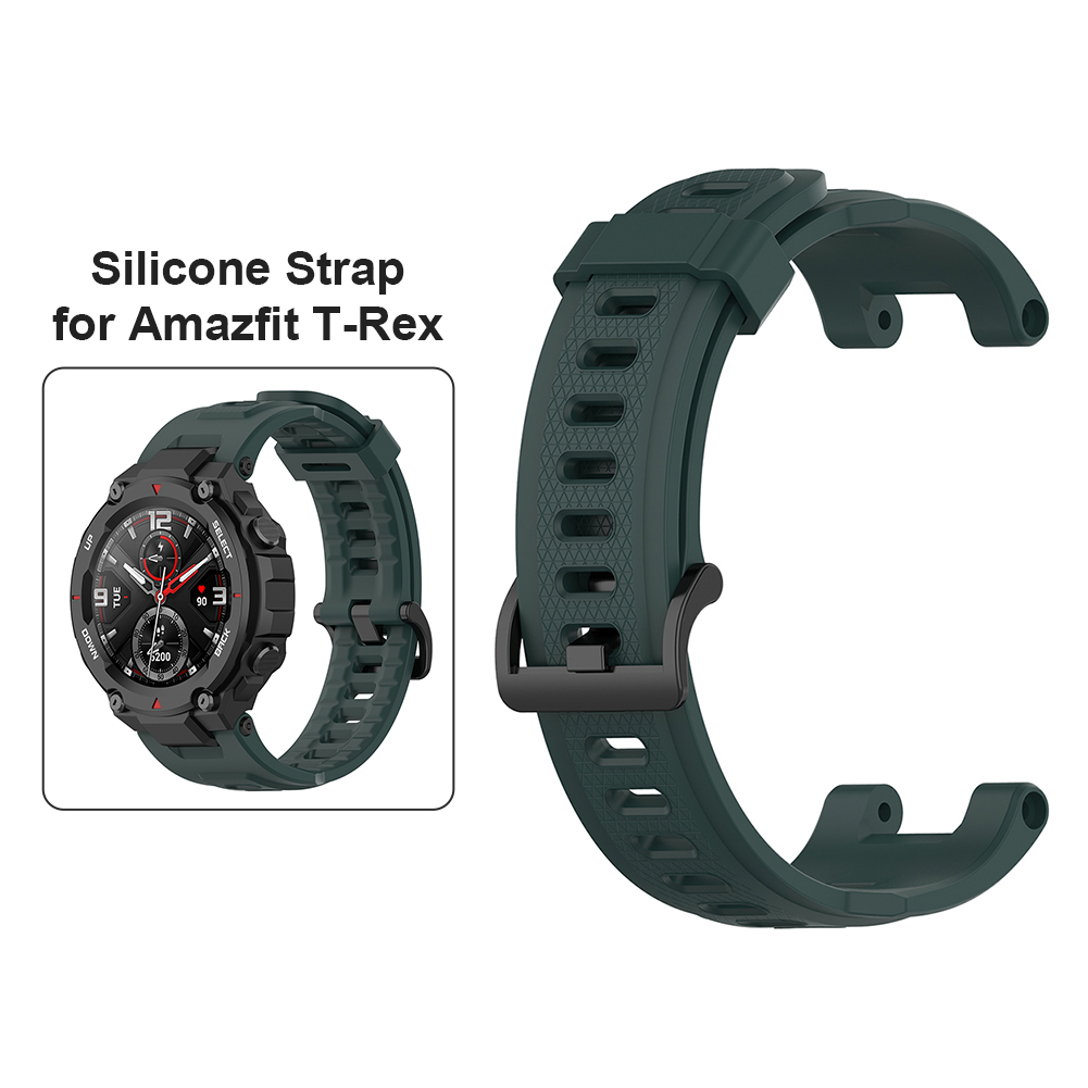thumbnail image 4 of Smart Sports Watch Strap Silicone Wrist Band Comfortable Replacement for Huami Amazfit T-Rex Pro/Amazfit T-Rex, 4 of 7