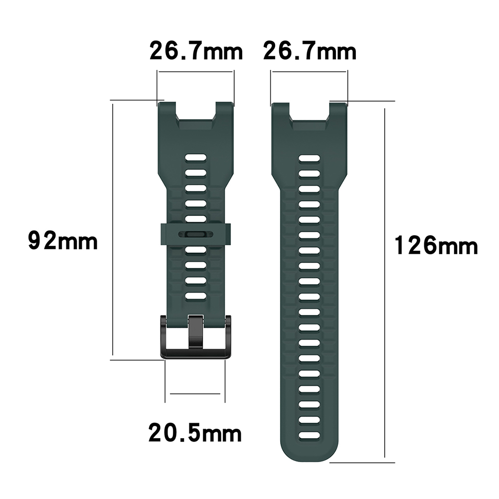 thumbnail image 2 of Smart Sports Watch Strap Silicone Wrist Band Comfortable Replacement for Huami Amazfit T-Rex Pro/Amazfit T-Rex, 2 of 7