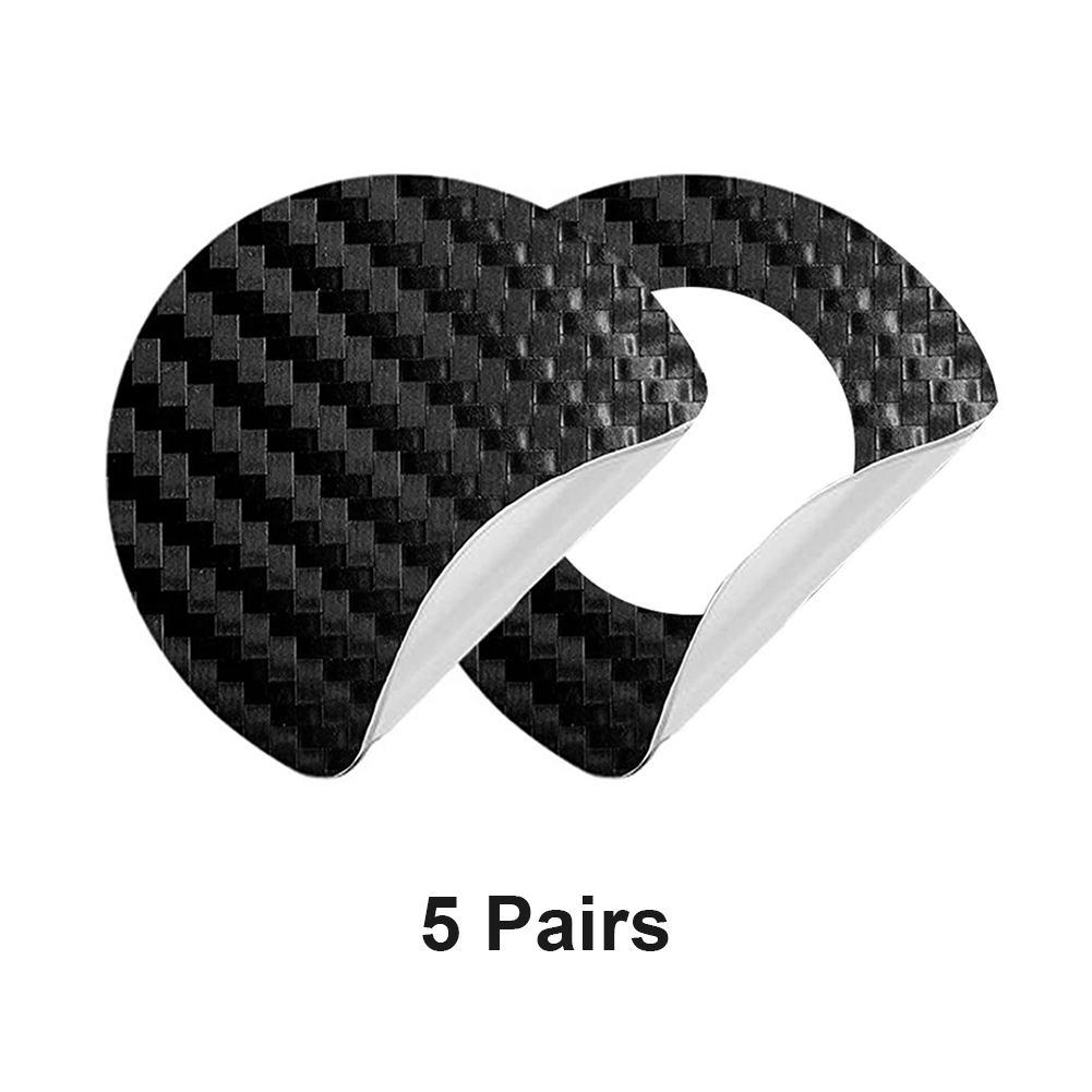 thumbnail image 3 of Película protectora para Apple AirTag Protector de piel antirrayas de fibra de carbono negro, 3 of 6