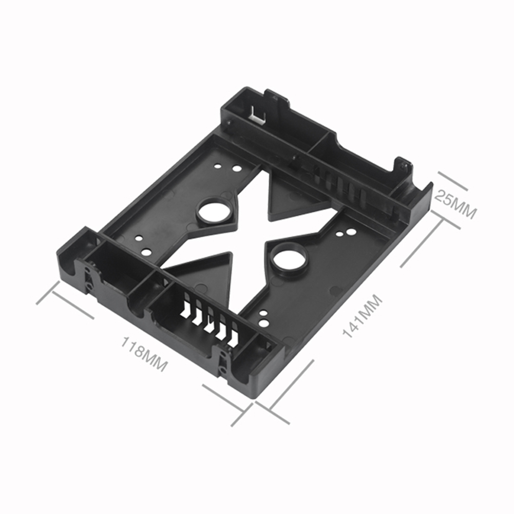 thumbnail image 2 of 2.5 inch SSD HDD to 3.5 inch Mounting Fan Adapter Bracket Dock Hard Drive Holder, 2 of 9