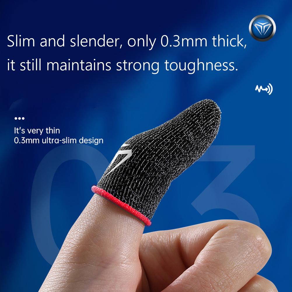 thumbnail image 5 of Finger Cots Cover Breathable Game Controller Finger Sleeve for PUBG Mobile Game, 5 of 9