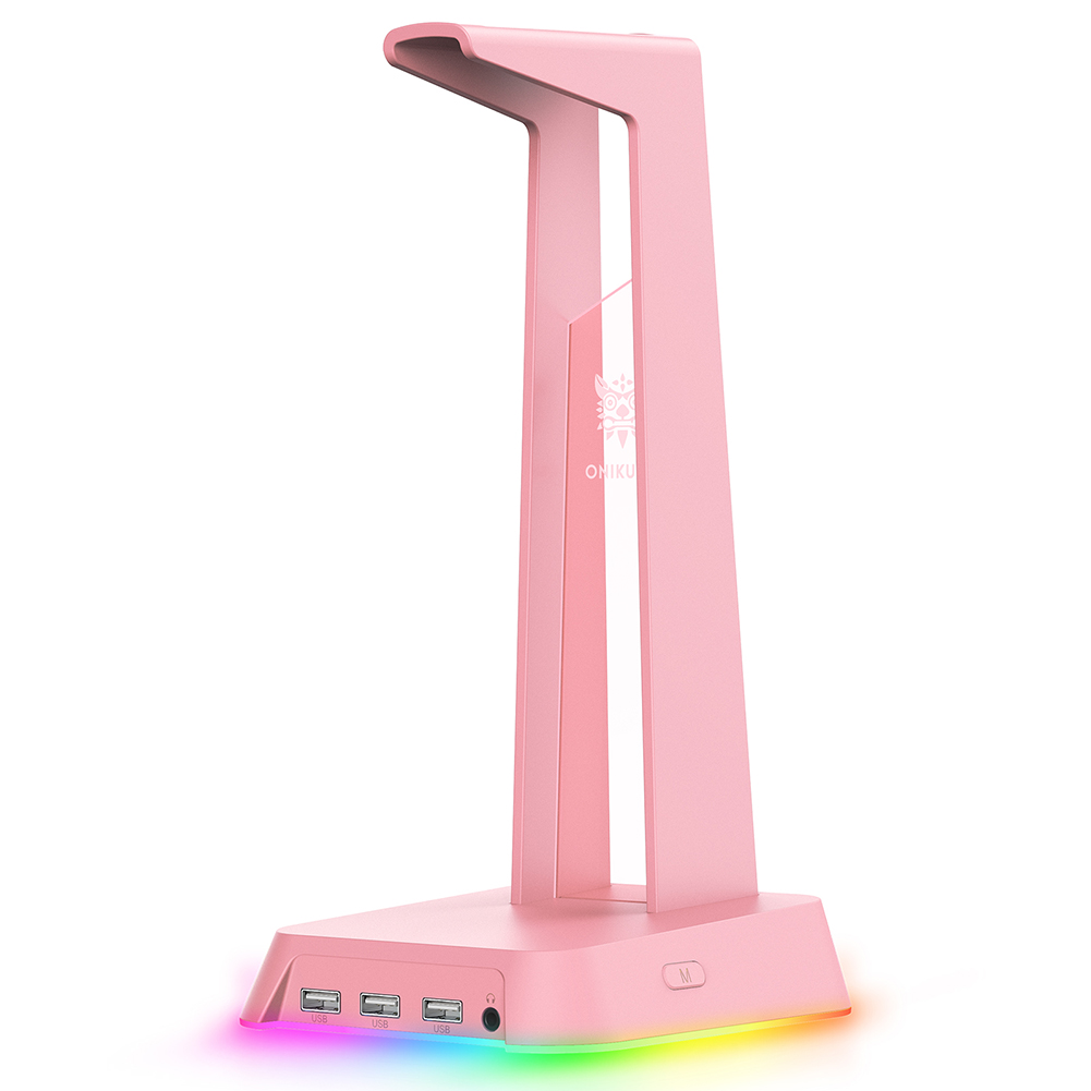 thumbnail image 3 of ONIKUMA Earphone Display Support Stand ST-2 with 3 USB Desk Holder Kit Access, 3 of 7