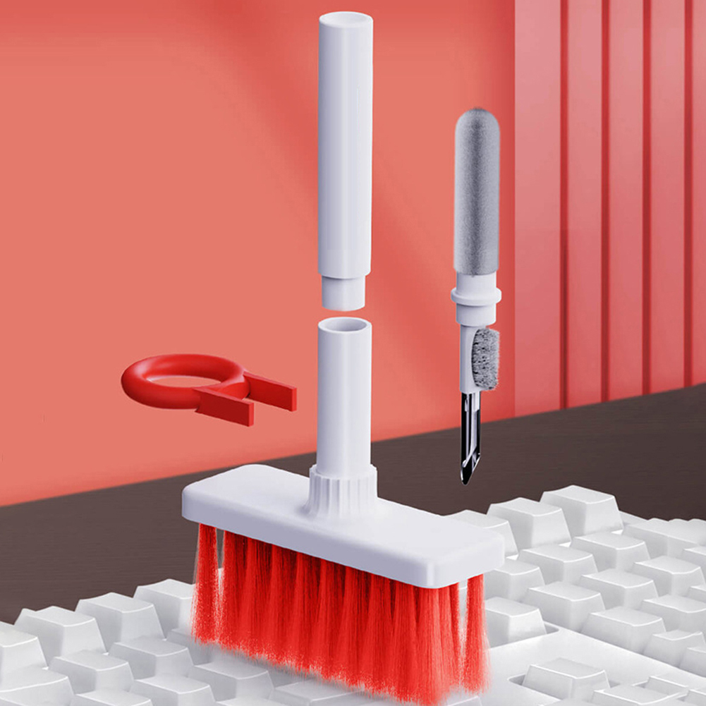 thumbnail image 4 of 3 in 1 Earphone Keyboard Cleaning Brush Key Cap Shaft Puller Earbud Dust Remover, 4 of 9